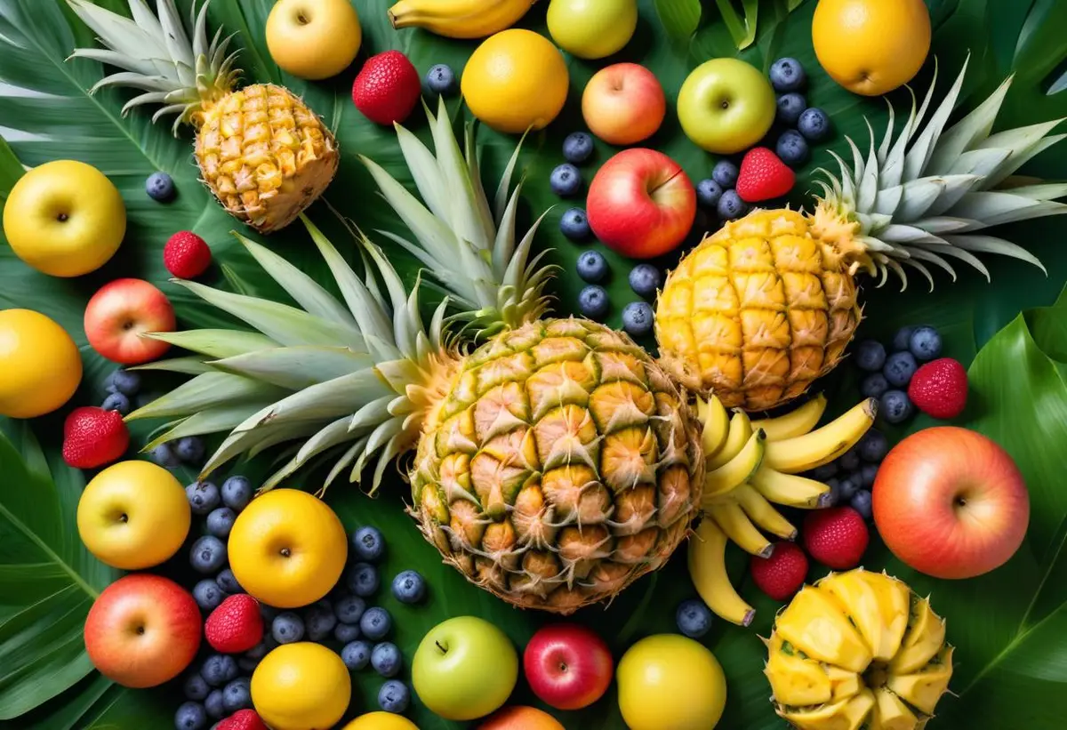 Ananas är supernyttigt – upptäck dess hälsofördelar! illustration