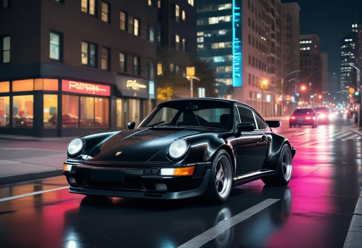 Den ikoniska Bad Boys Porsche säljs – en dröm för samlare! illustration