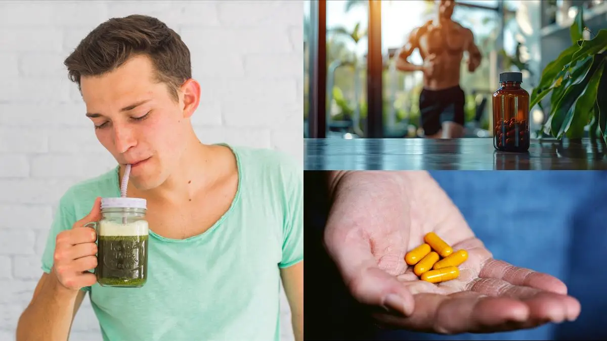 Få mer energi och hälsa med fördelarna av multivitaminer för män! illustration