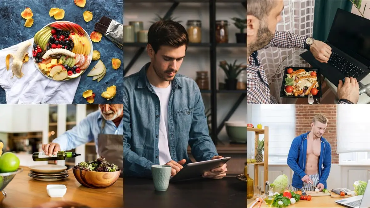 Förenkla vardagen med smart meal prep catering illustration