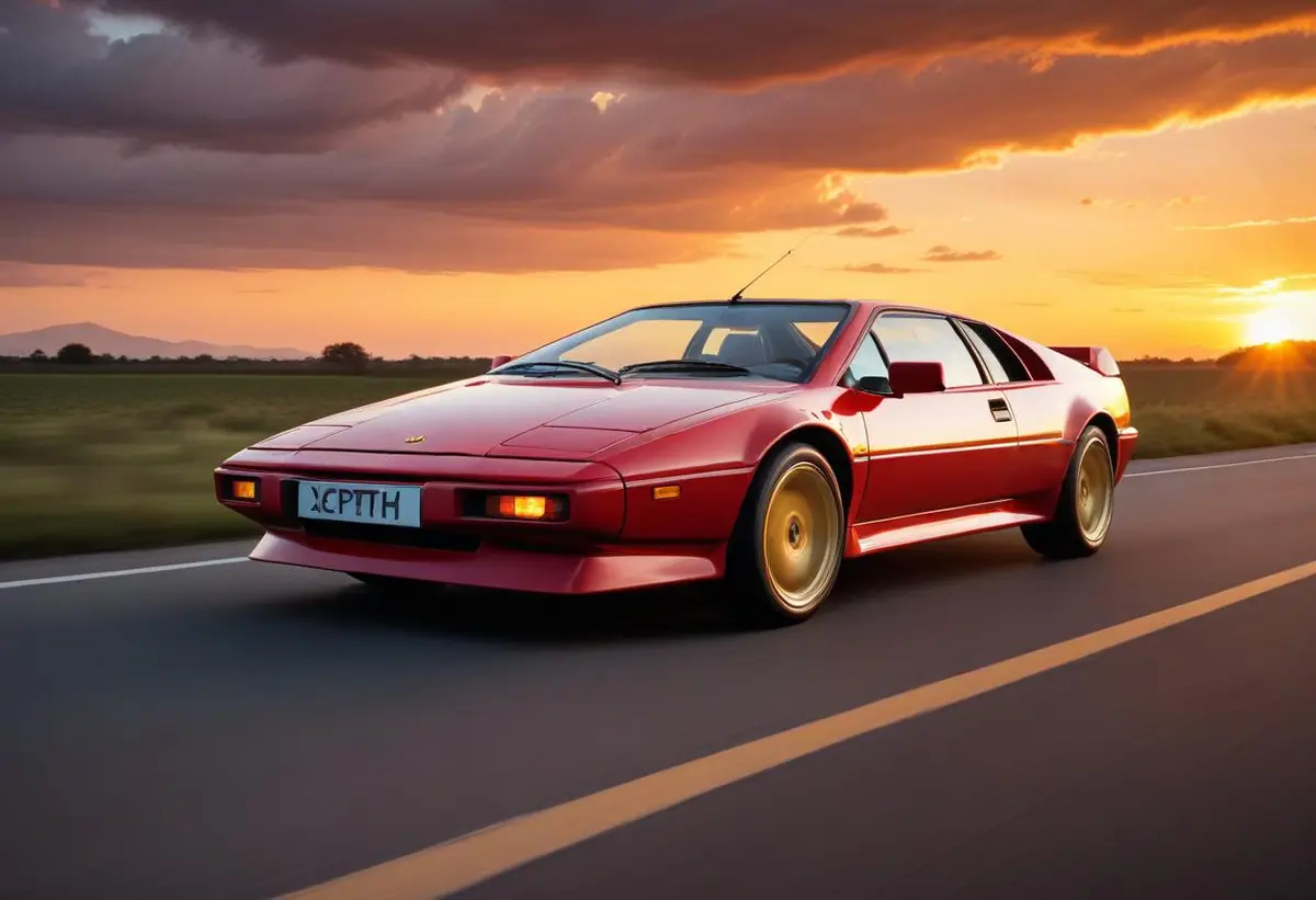 Lotus Esprit Turbo illustration