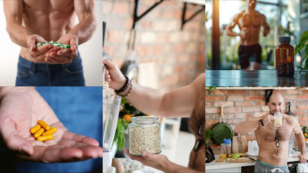 Må bra med mäns superfood-blandning illustration