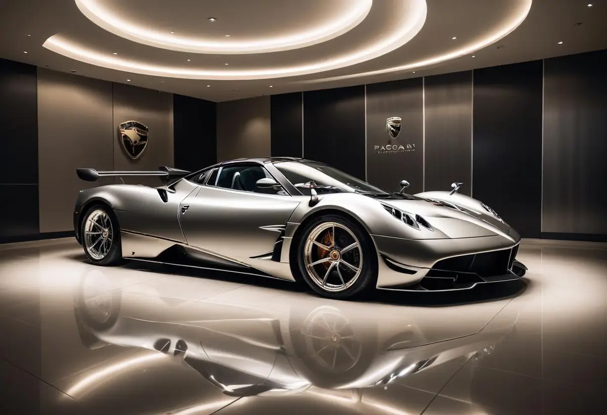 Pagani Huayra BC – en dröm för bilentusiaster! illustration