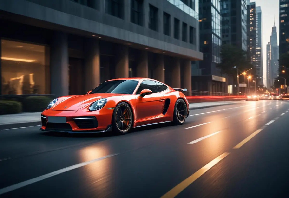 Porsche Brabus illustration