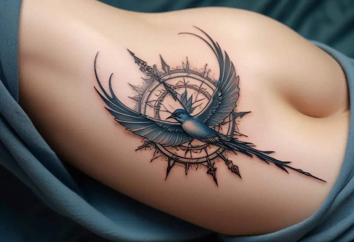 Små tatueringar och deras fantastiska betydelse illustration
