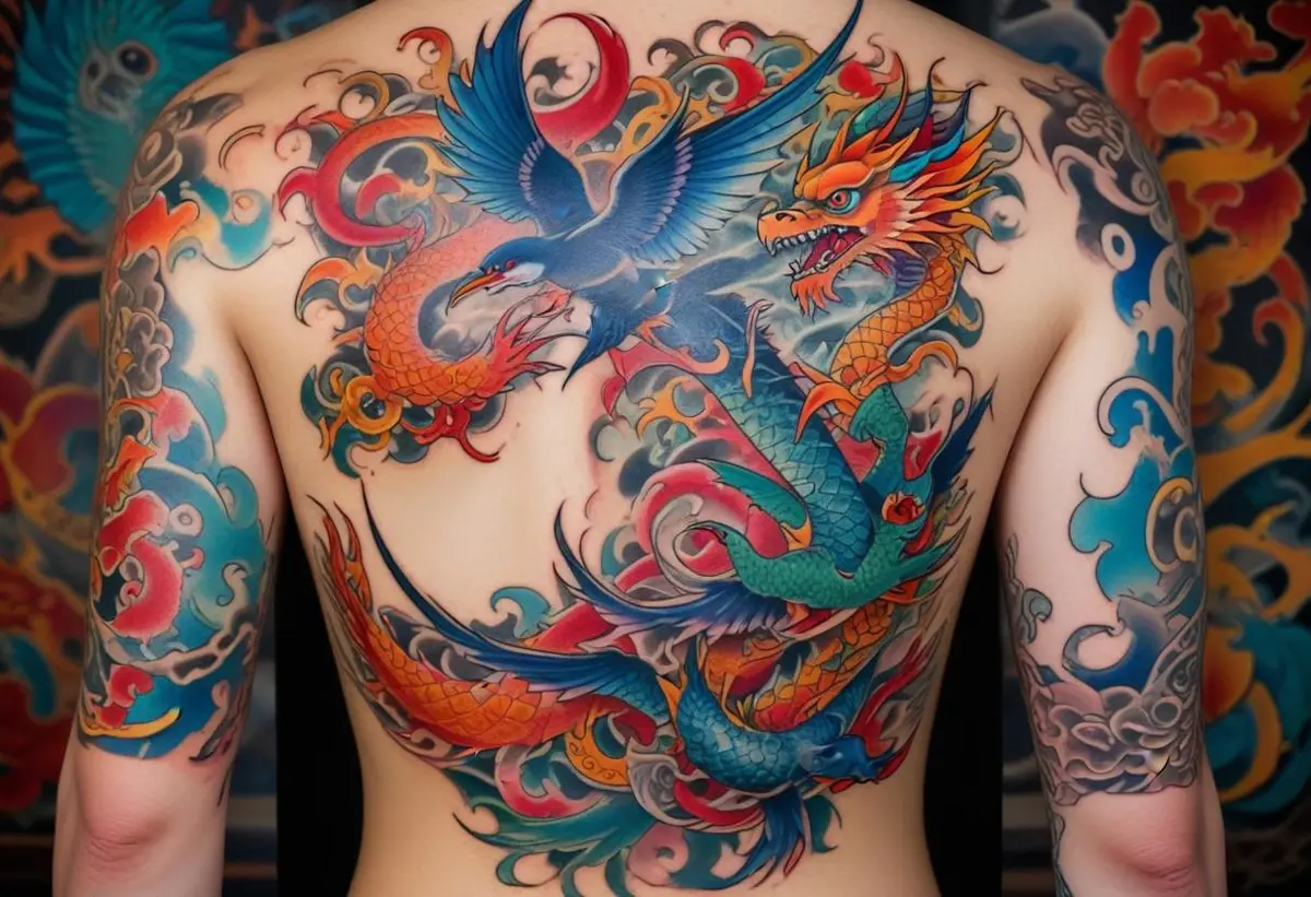 Tatueringar med betydelse illustration