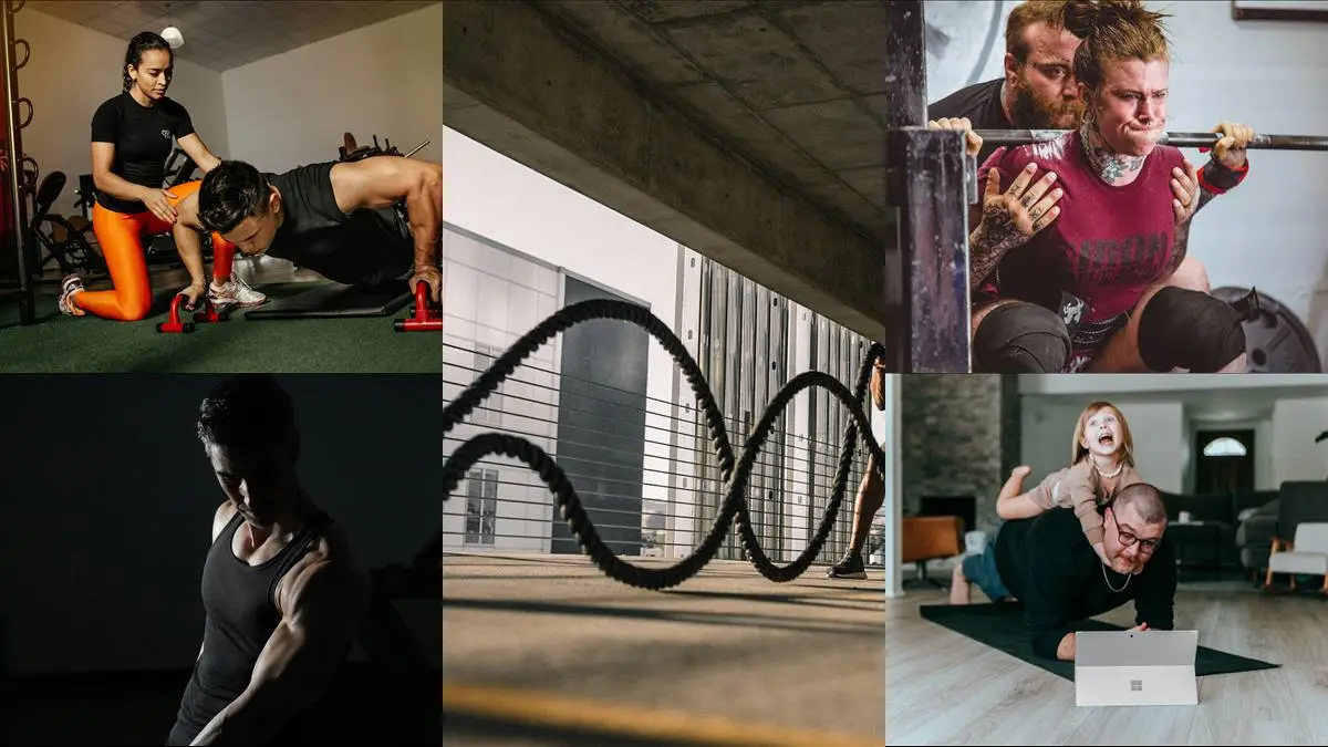 Toppenkul HIIT-kardioträning för en snabbare och starkare du illustration