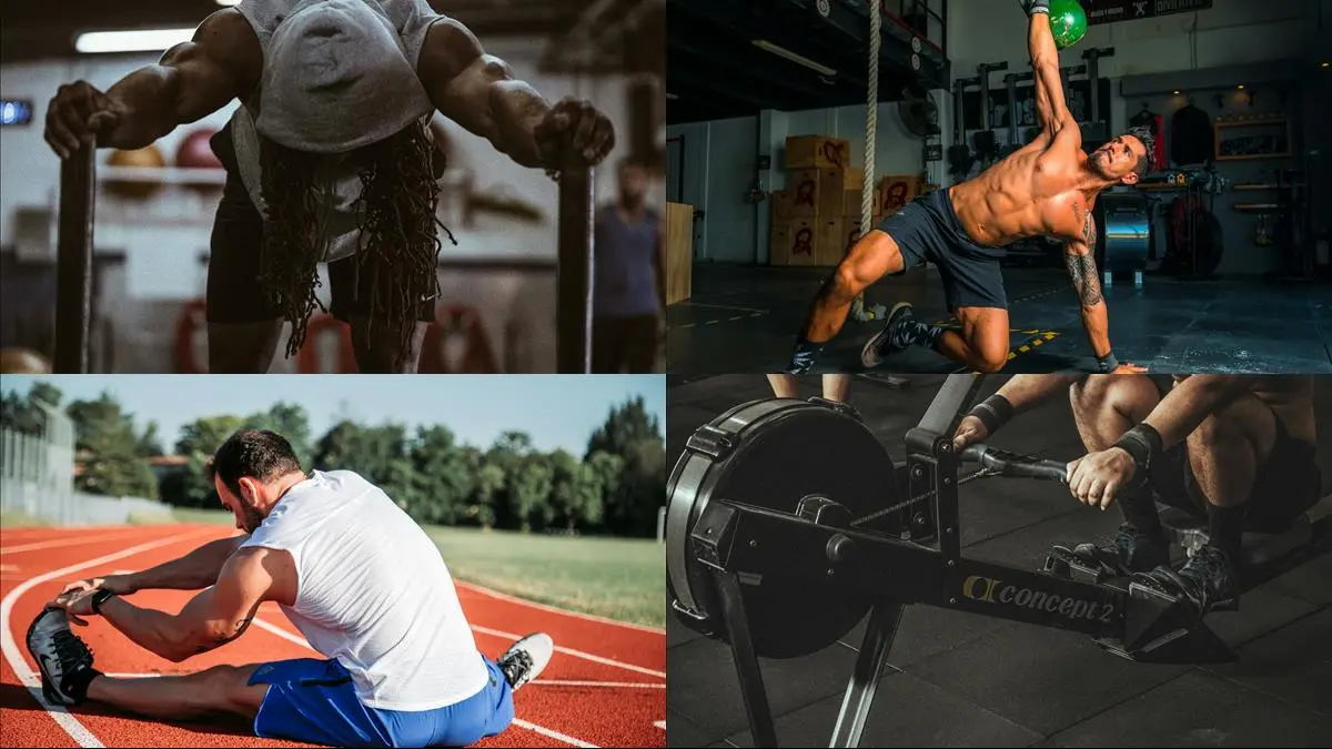 Upptäck glädjen med fitnessutmaningar och tävlingar illustration