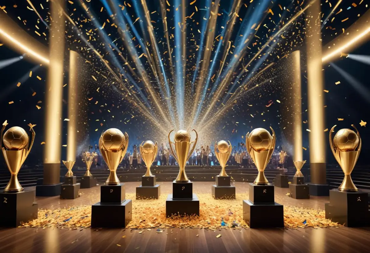 Rodri vann Ballon d'Or 2024 – Bonmatí på damsidan illustration